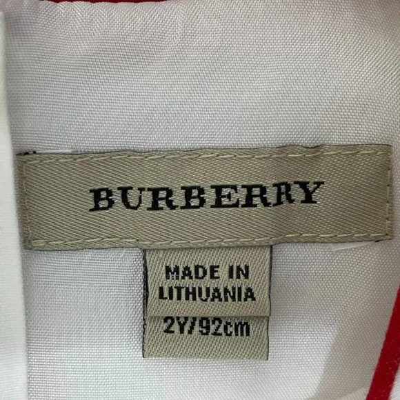 BURBERRY Dress {2Y} Nova Check Sleeveless Summer Sun Dress Toddler - Picture 4 of 5